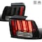 Spec-D Tuning 99-04 Ford Mustang Sequential LED Tail Lights Black LT-MST99JMLED-SQ-RS - alternate 1